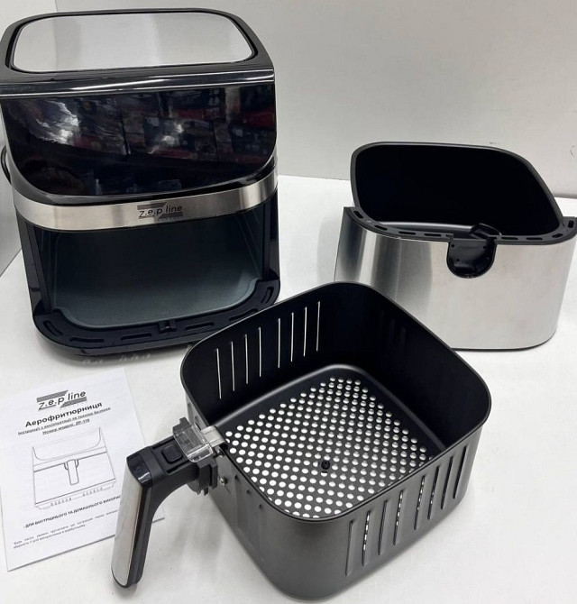 Аэрофритюрница Гриль: Zeplin-109 с сенсорным управлением , 10.5 л. 3500ВТ. Киев - изображение 6