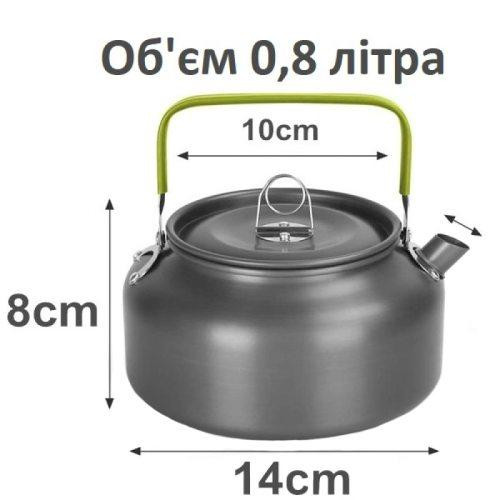 Набір туристичного посуду Ranger Prius Lux 9 предметів + чохол Вінниця - фото 5