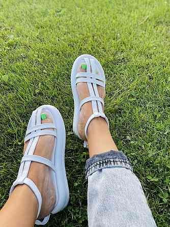 PGV Босоніжки жіночі PGV 1240 білі (літо, шкіра натуральна) (5140) Коломыя