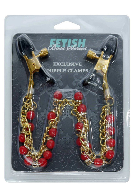 Зажимы для сосков Fetish Boss Series - №15 Exclusive Nipple Clamps, BS6100045 Sex Aura Киев - изображение 6