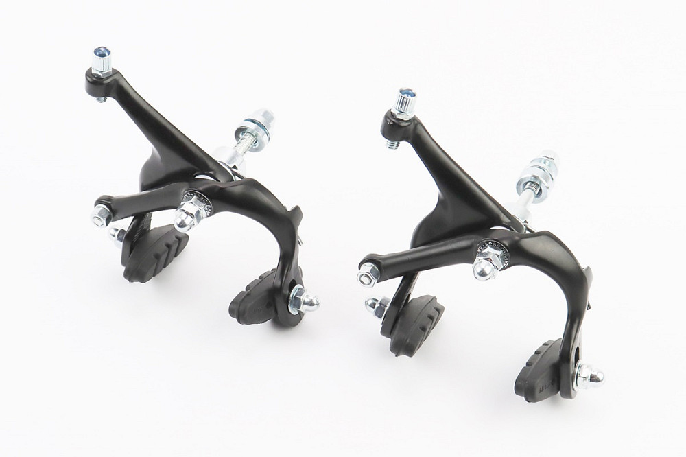 Гальмо ROAD V-brake кліщового типу, переднє+заднє, хід колодки 37-48мм, алюмінієве, чорне AR-2004D Киев - изображение 1