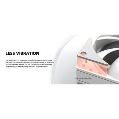 Кулер для корпуса ID-Cooling AF-1230-W Винница - изображение 7