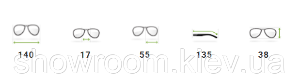 Женские солнцезащитные очки Miu (2121) green Киев - изображение 4