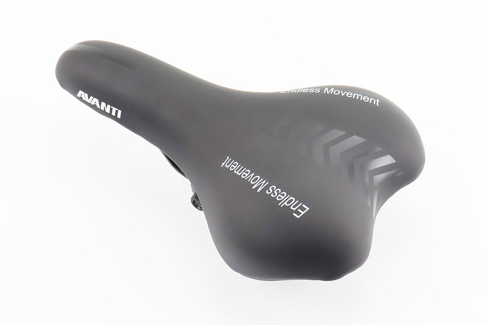 Сидіння MTB 270х160мм, чорне AFT-83 Київ - фото 1