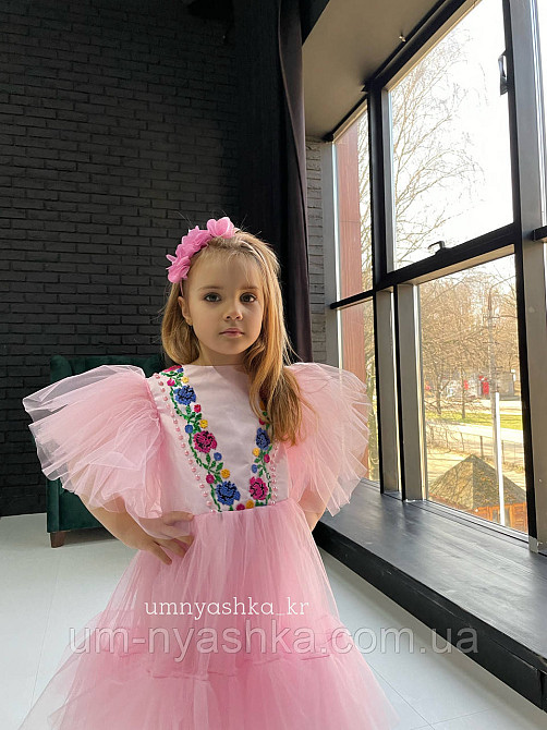 Дитяча святкова вишита сукня Єва Кривий Ріг - фото 4