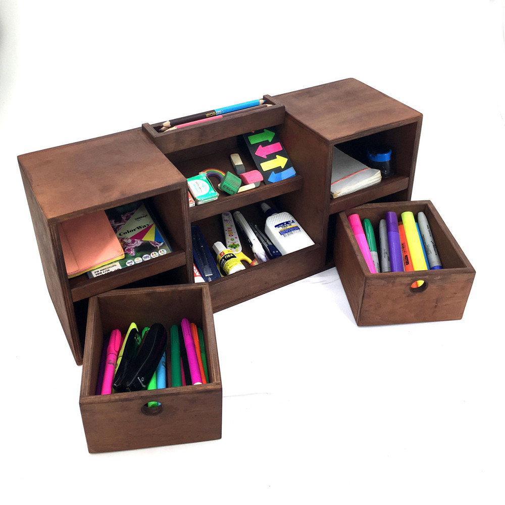 Органайзер настільний "Шелдон" капучино Миколаїв - фото 6