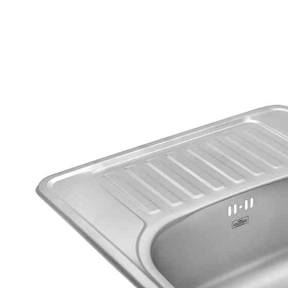 Кухонная мойка с нержавеющей стали Kroner KRP Dekor - 58х48 (0.8 мм) Киев