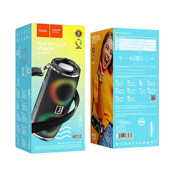 Портативна колонка HOCO HC12 Sports BT speaker Black Київ