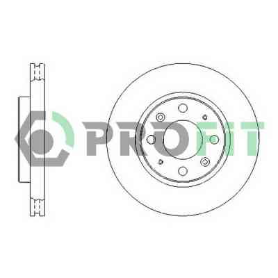 Тормозной диск Profit 5010-1528 Винница