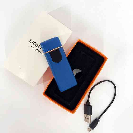 Запальничка в подарунковому футлярі USB ZGP ABS, Вічна запальничка usb з акумулятором YM-54 Львів
