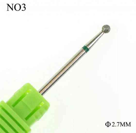 Насадка на фрезер алмазная малая сферическая шарик Киев