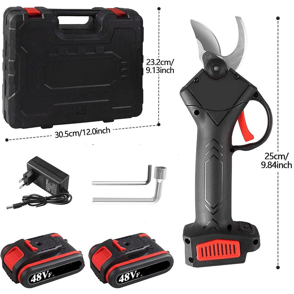 Акумуляторний секатор + 2 акумулятори 48В,в кейсі SBR Київ - фото 7