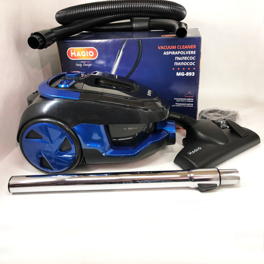 Пилосос без мішка Magio MG-893 900 Вт, Ручний пилосос без мішка, Циклонний контейнерний пилосос KX-78 Львів - фото 3