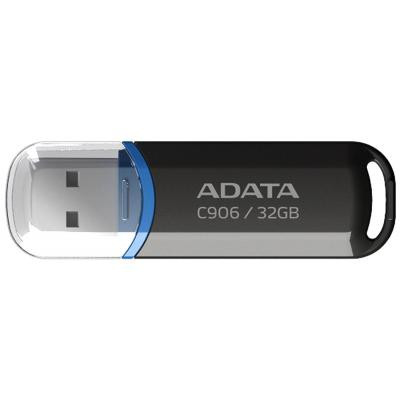 USB флеш накопитель ADATA 32GB C906 Black USB 2.0 (AC906-32G-RBK) Винница - изображение 1
