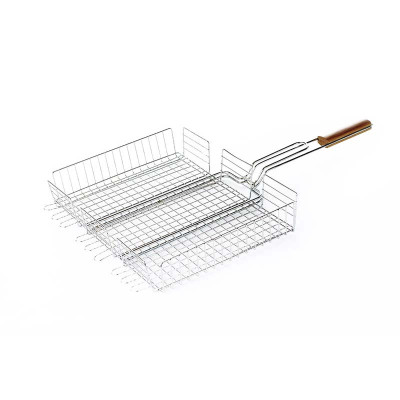 Решётка для гриля СИЛА з високим бортом 56x31x24x5,5см (960400) Винница - изображение 1