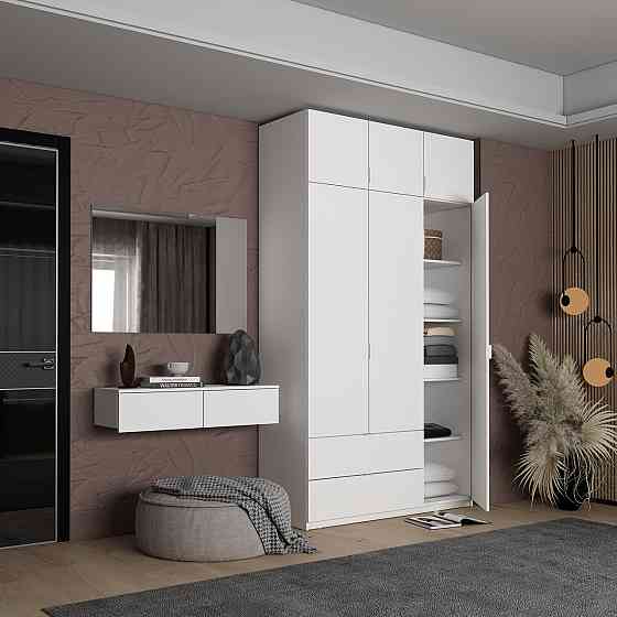 Комплект меблів Doros Левія + дзеркало Біле 100х32х100 (DRS-011841) Дніпро