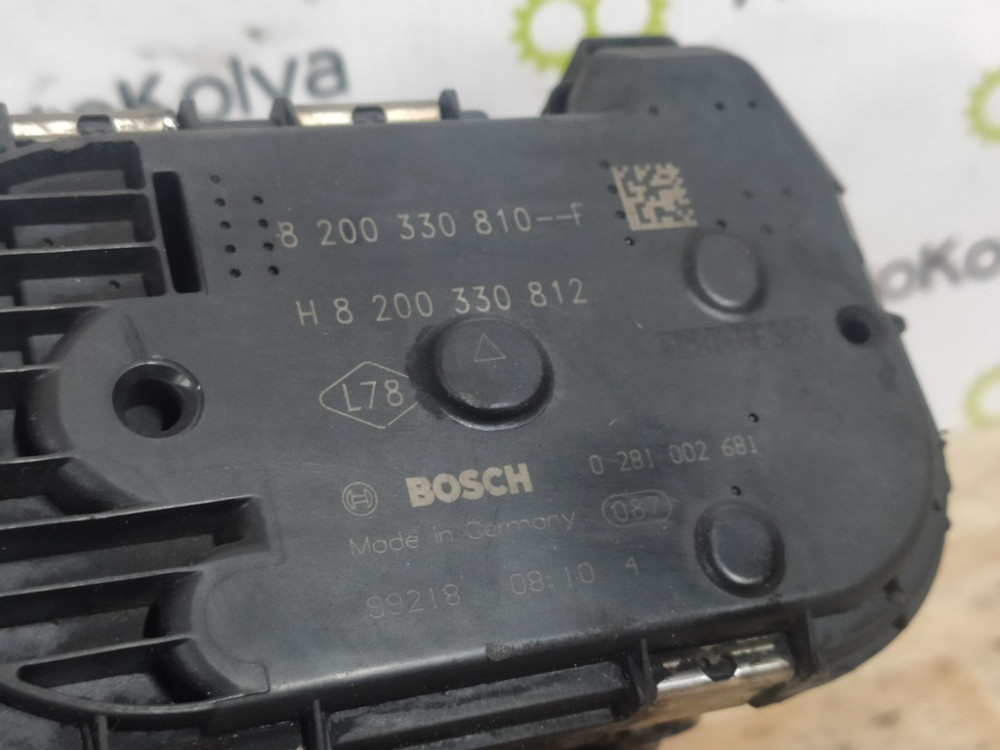 Дросельна заслінка Renault Trafic II 2.0 dci 2007-2013 (8200330810) Ковель - фото 5