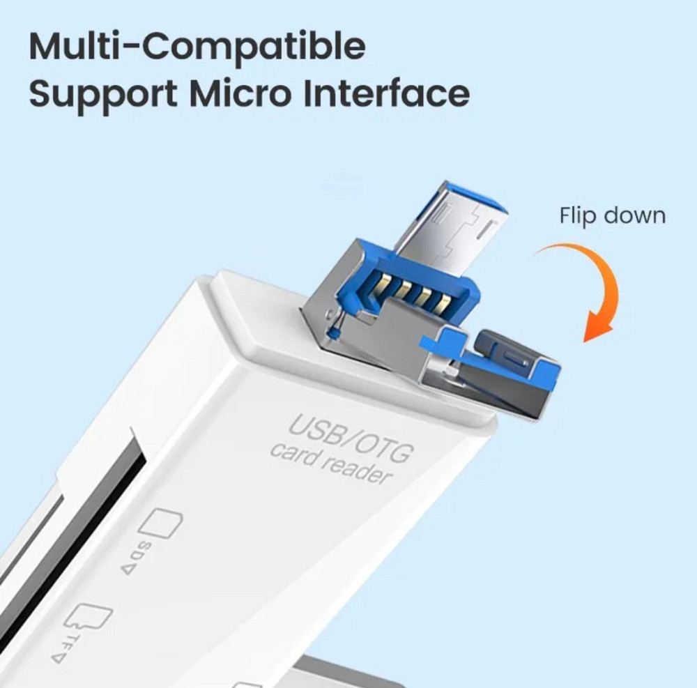 Многофункциональный кард ридер адаптер 6в1 Киев - изображение 2