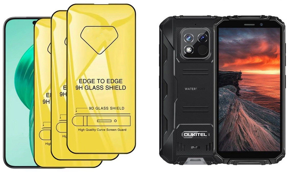 Защитное стекло DefenzoGlass для Oukitel WP18, WP18 Pro – двойная прочность Киев - изображение 3