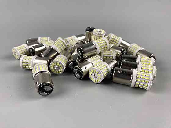 Лампа LED стоп-сигналу і покажчика повороту 12V з 2-х контактним цоколем 1157 BAY15d Мукачево