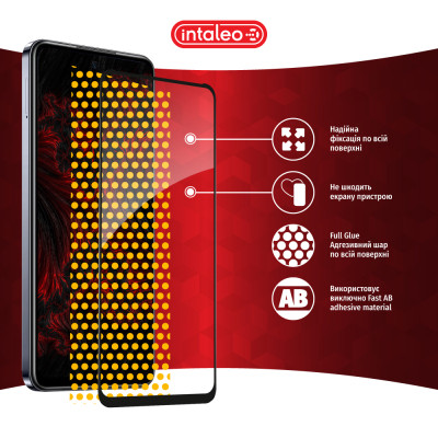 Скло захисне Intaleo Full Glue Infinix Hot 40i Black (1283126588945) Вінниця - фото 7
