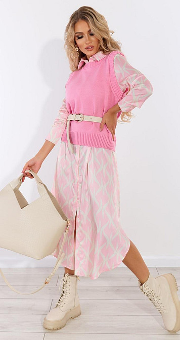 Вязаная жилетка (46-48) Киев - изображение 3