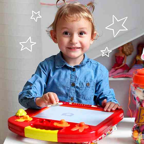 Розвиваюча Магнітна Дошка Для Малювання - Рафаель (4 Штампи) Дніпро