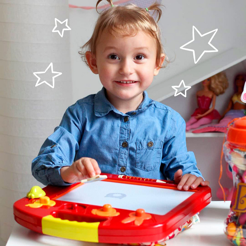 Розвиваюча Магнітна Дошка Для Малювання - Рафаель (4 Штампи) Дніпро - фото 5