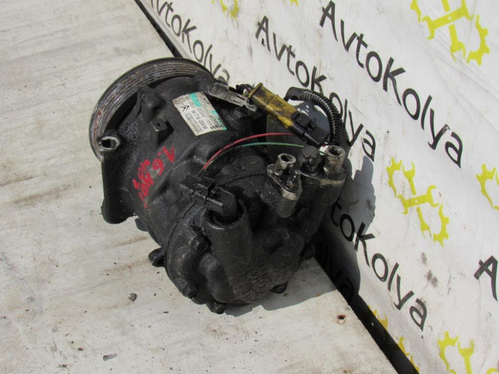 Компресор кондиціонера Peugeot 407 1.6 HDI 2004-2010 Ковель - фото 2