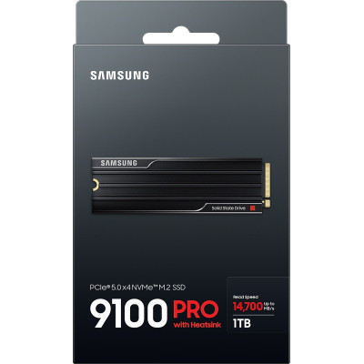 Накопитель SSD M.2 2280 1TB 9100 PRO Heatsink Samsung (MZ-VAP1T0CW) Винница - изображение 7