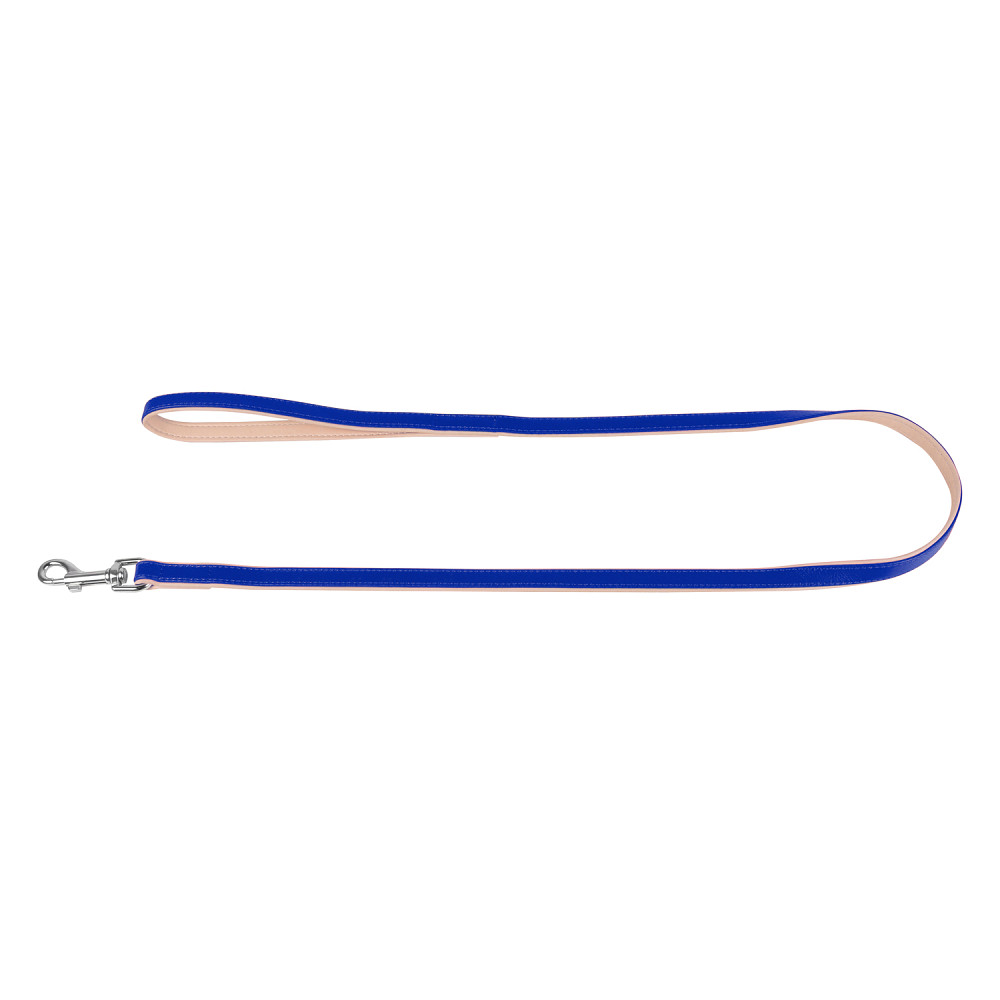 Повідець "CoLLaR brilliance" без прикрас (ширина 18мм, довжина 122см) синій Коломыя - изображение 2