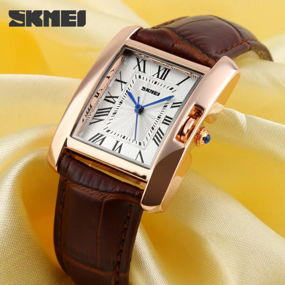Женские часы Skmei 1085 Spring (Коричневый) Винница