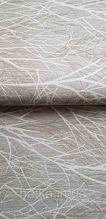 Шпалери вінілові на флізеліні гарячого тиснення Sintra Atmosphere метрові дерева гілки коричневі беж 512036 Київ