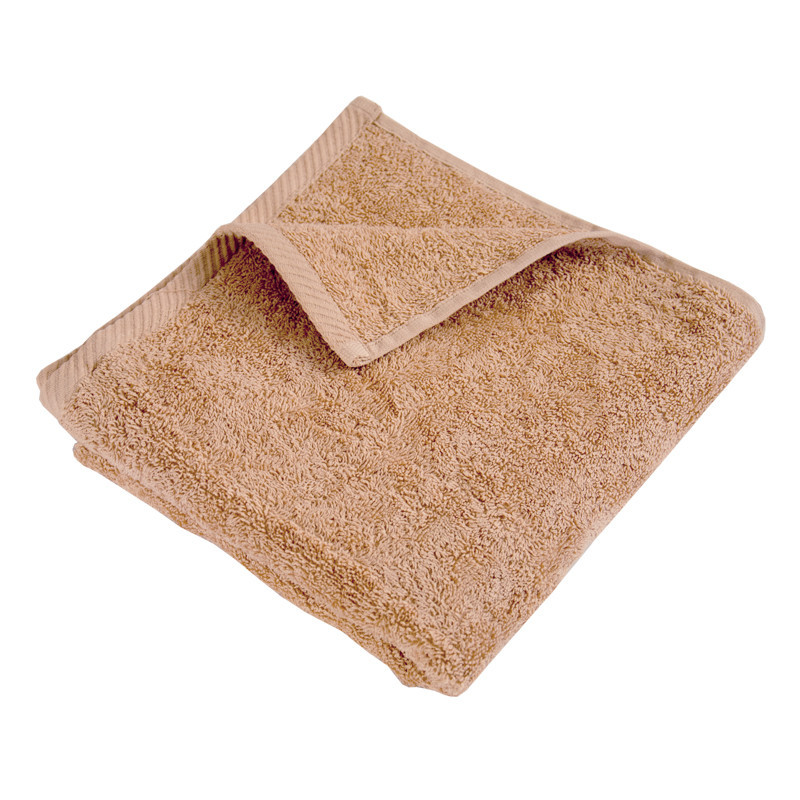 Полотенце махровое 70×140 банное, бежевое, пл. 400 Киев - изображение 1