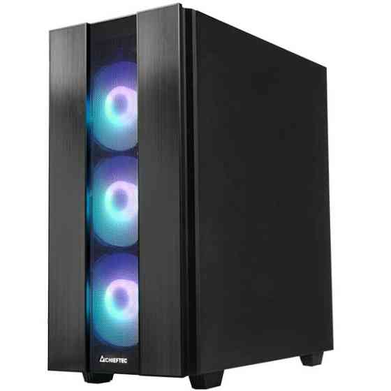 Корпус Chieftec HUNTER 2 GS-02B-OP 4x120mm A-RGB, USB-C, ATX, без БЖ, Black Вінниця