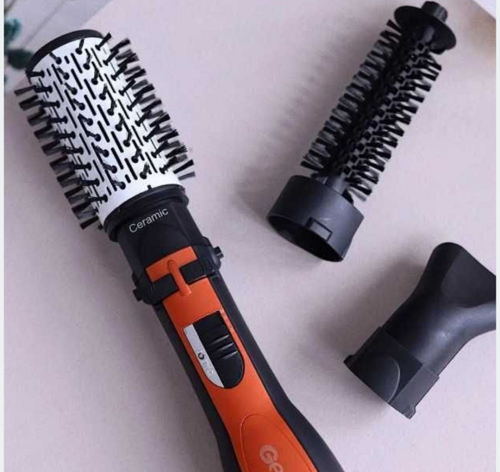 Мультитайлер Gemei GM- 4828 Браш Фен-щетка для волос Сушка волос. Харьков - изображение 4