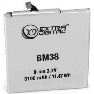 Аккумуляторная батарея Extradigital Xiaomi Mi4s (BM38) 3100 mAh (BMX6450) Винница