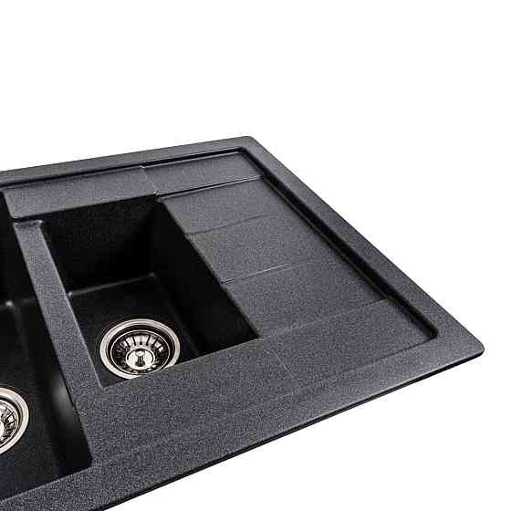 Гранітна мийка для кухні VALESO TOSKANA 7850W матова Карбон Коломыя