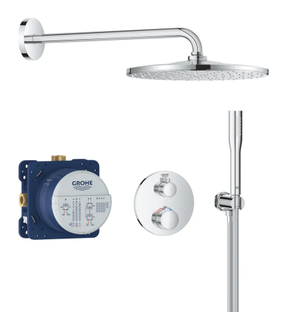 Система з термостатом прихованого монтажу з Rainshower Mono 310 Grohe Grohtherm Душова   ( 34869000 ) 29463 Харків