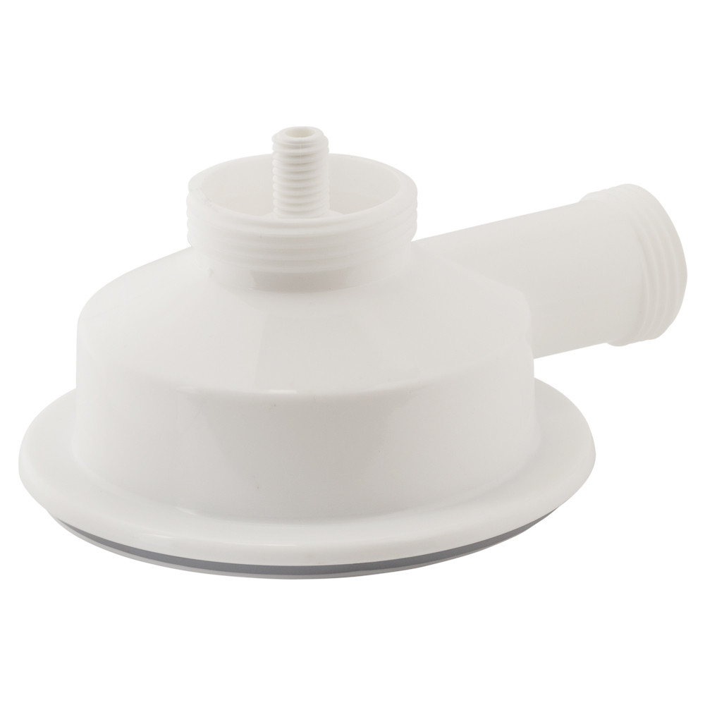 TAU Cифон для кухонной мойки с пластиковым выпуском 3½" выводом под стир. машину квадратным пер Київ - фото 3