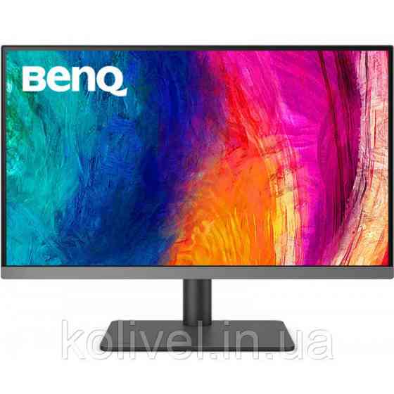 TFT 27" BenQ PD2706U, 4K UHD, IPS, 99% sRGB, HDR10, HDMI, DP, USB-C, USB-hub, HAS, колонки (9H.LLJLB.QBE) Київ