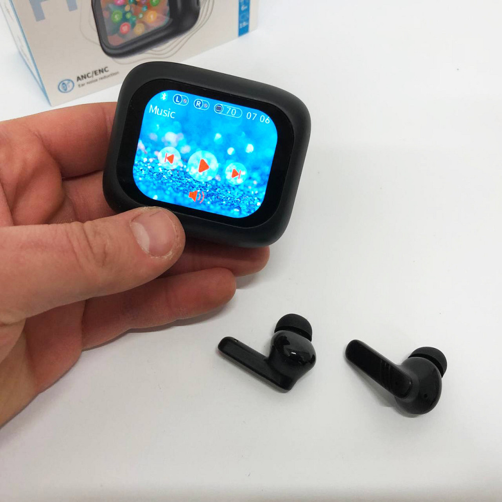 Навушники з вбудованим мікрофоном bluetooth LX-10, Блютуз гарнітури, Сенсорні навушники UP-14 Львів - фото 12