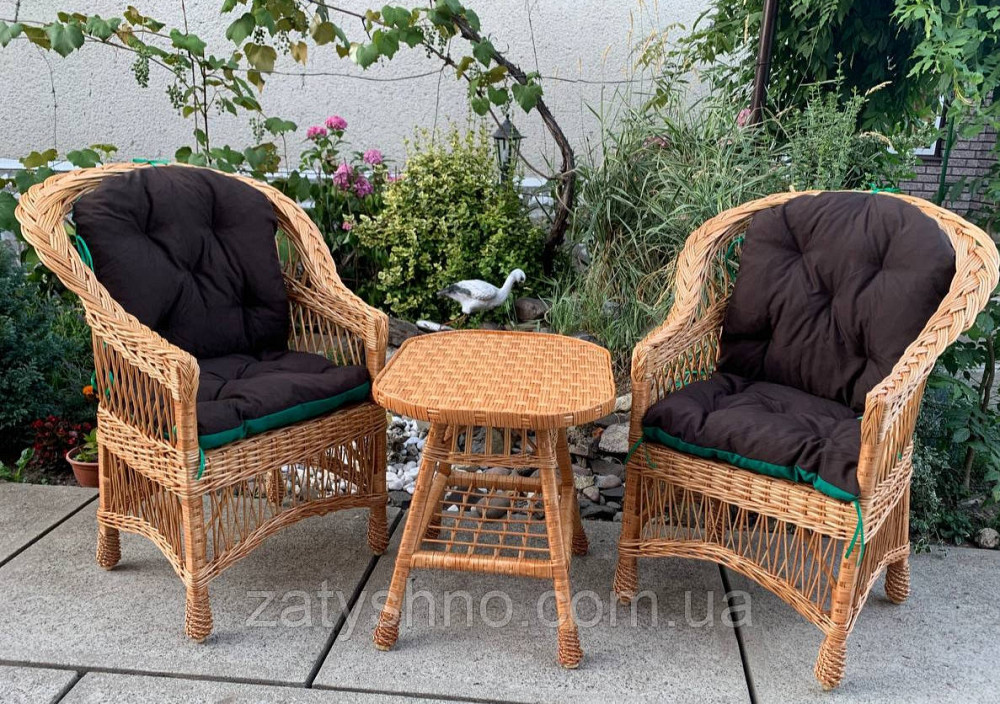 Мебель плетеная из лозы, набор Киев - изображение 1