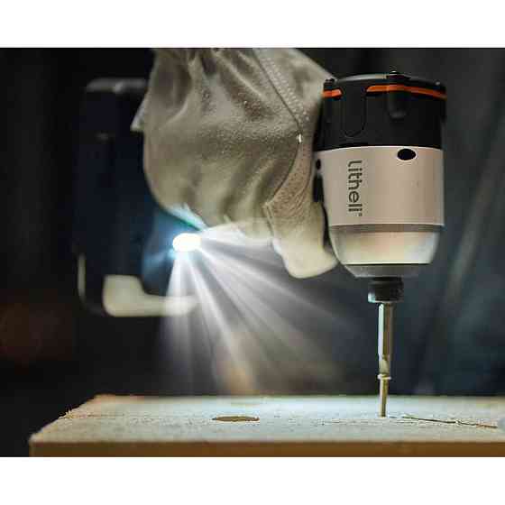 Аккумуляторная дрель-шуруповерт Litheli бесщеточный, питание от павербанка (УМБ Litheli Power Bank 20000 mAh, Киев