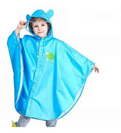 Багаторазовий дощовик пончо для дітей Moremerry розмір S Луцк