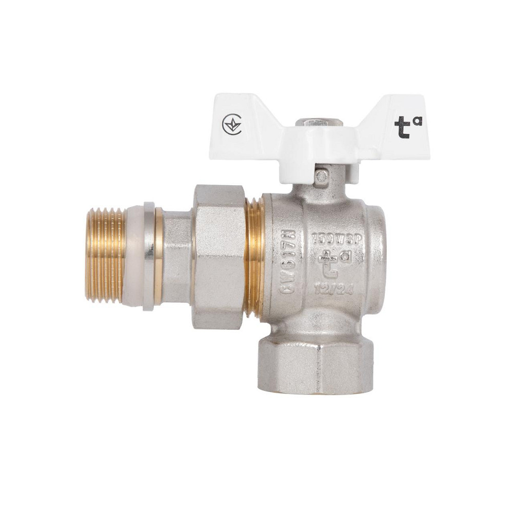 Кран Американка Thermo Alliance Standart з антипротічкою кутовий 3/4 PN40 конус SD901NW20PN40 Київ - фото 4