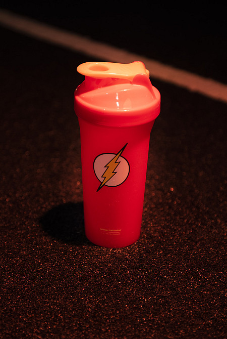 Шейкер спортивный для воды и спортивного питания SmartShake 800мл оранжевый Киев - изображение 5