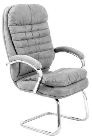 Офісне Конференційне Крісло Richman Valencia Bond 16 Хром CF Сірий Київ