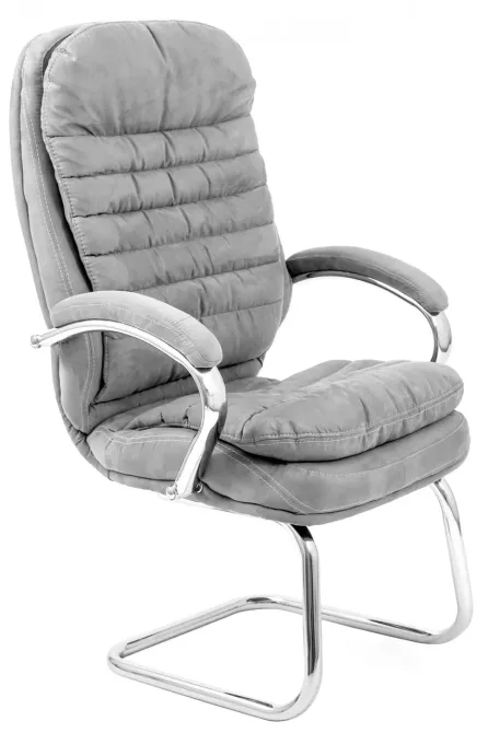 Офісне Конференційне Крісло Richman Valencia Bond 16 Хром CF Сірий Київ - фото 1