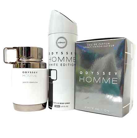 Набор для мужчин Odyssey Homme White Edition Armaf (Туалетная вода мужская 100 мл Дезодорант 200 мл) Запорожье
